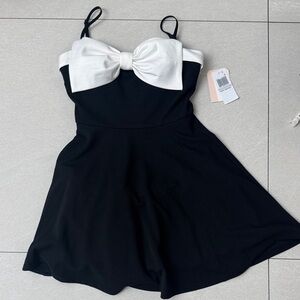 City Studio Black and White Kids Formal Dress
